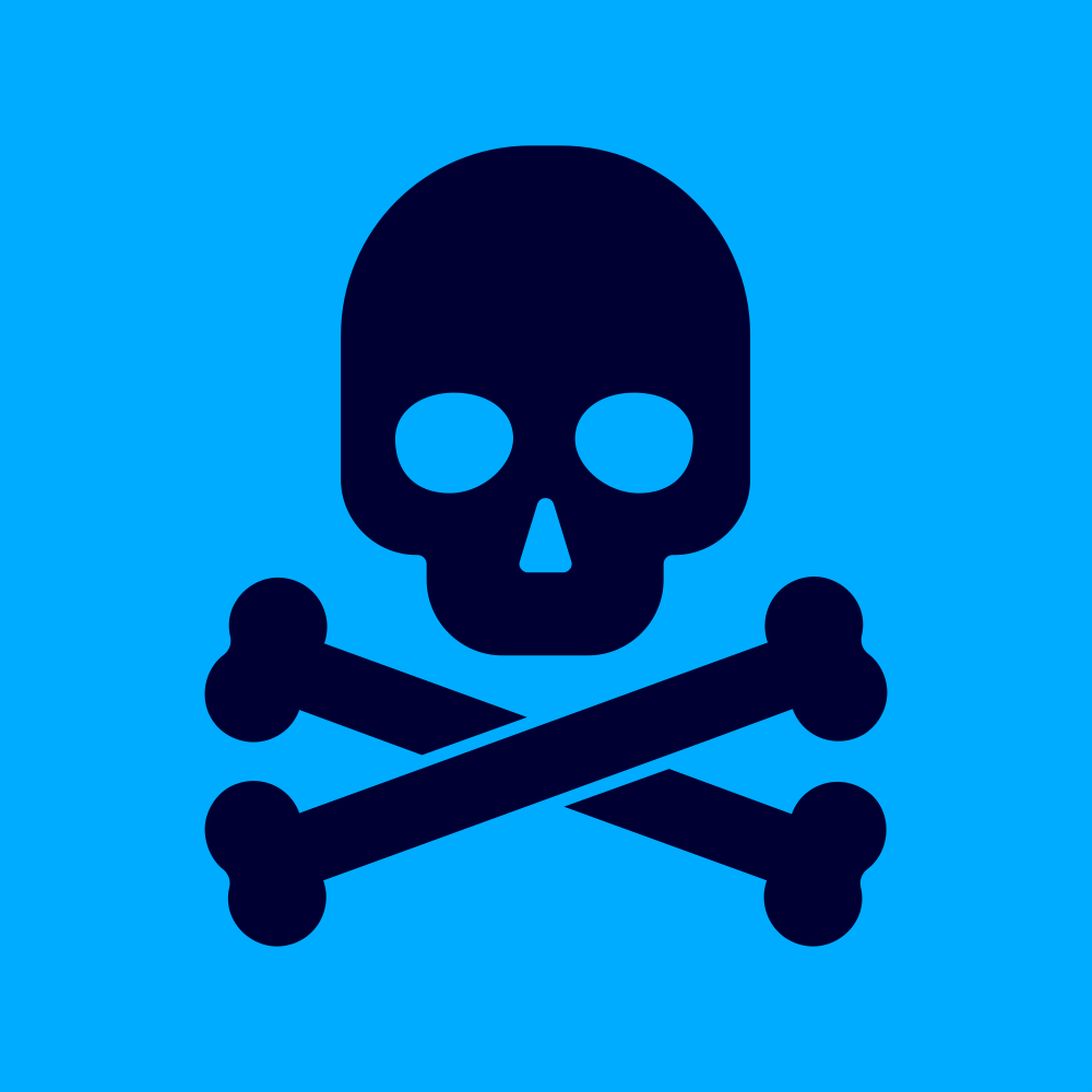 Image of skull and crossbones